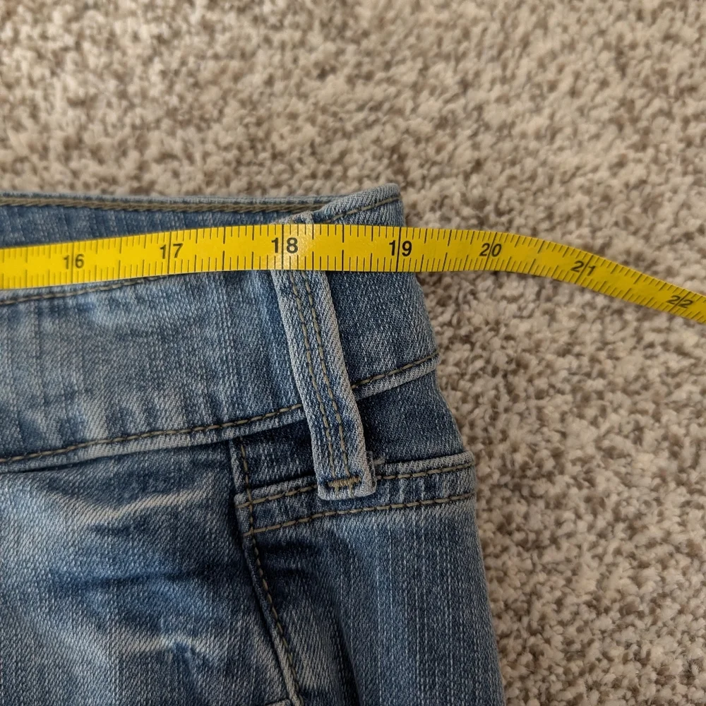 Torrid Wide Leg Jeans Stretch High Rise Light Wash Denim 14R - Picture 9 of 10